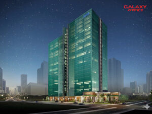 Toàn cảnh Millennial Tower với thiết kế hiện đại tại Phường Phú Mỹ