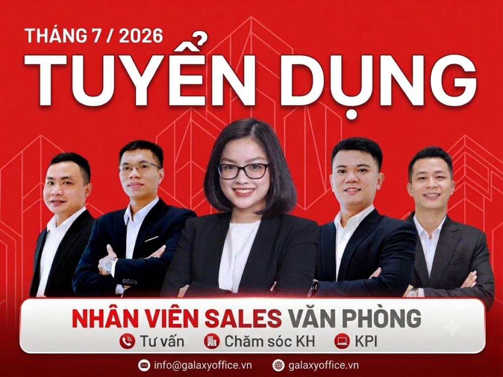 tuyển dụng nhân viên sale văn phòng