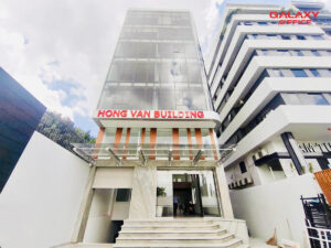 Mặt tiền tòa nhà Hồng Văn Building số 503 Trần Xuân Soạn, Phường Tân Hưng, TPHCM