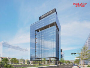 Phối cảnh tòa nhà HongFu Plaza vơi thiết kế hiện đại